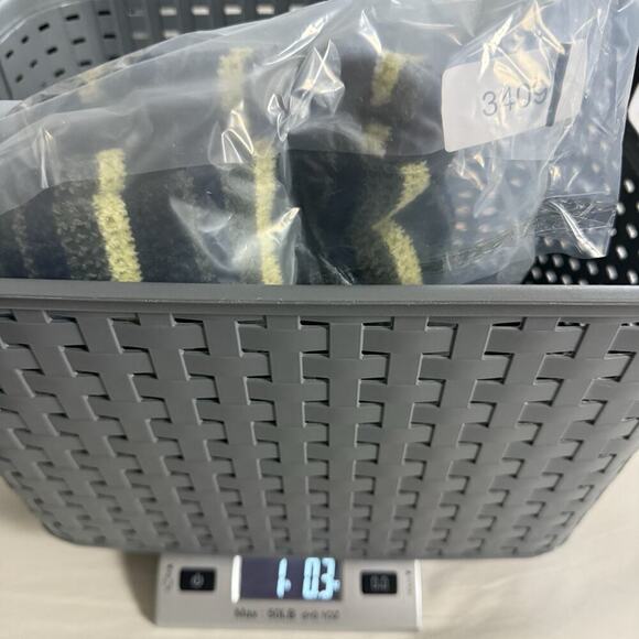 Vintage 90s Chenille Knit Sweater Plus 3X Striped Grunge Boxy Skater Masculine - Picture 10 of 10